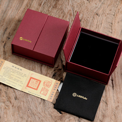 天師府祕製｜道家誅煞符太極八卦天然天縹藍水晶長串-水五行能量