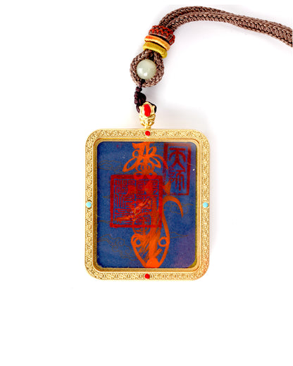 this talisman is personally hand-drawn by an orthodox Taoist master. An initiated High Priest then inscribes the talisman, channeling the sacred energy of the ancestral court, before sealing it within an exquisitely crafted Ghau box. This Peace &amp; Safety Talisman serves to protect your body and safeguard your well-being, warding off malevolent influences and neutralizing negative energy. It helps you steer clear of disasters, mitigates the impact of unforeseen accidents, and provides the wearer with comp