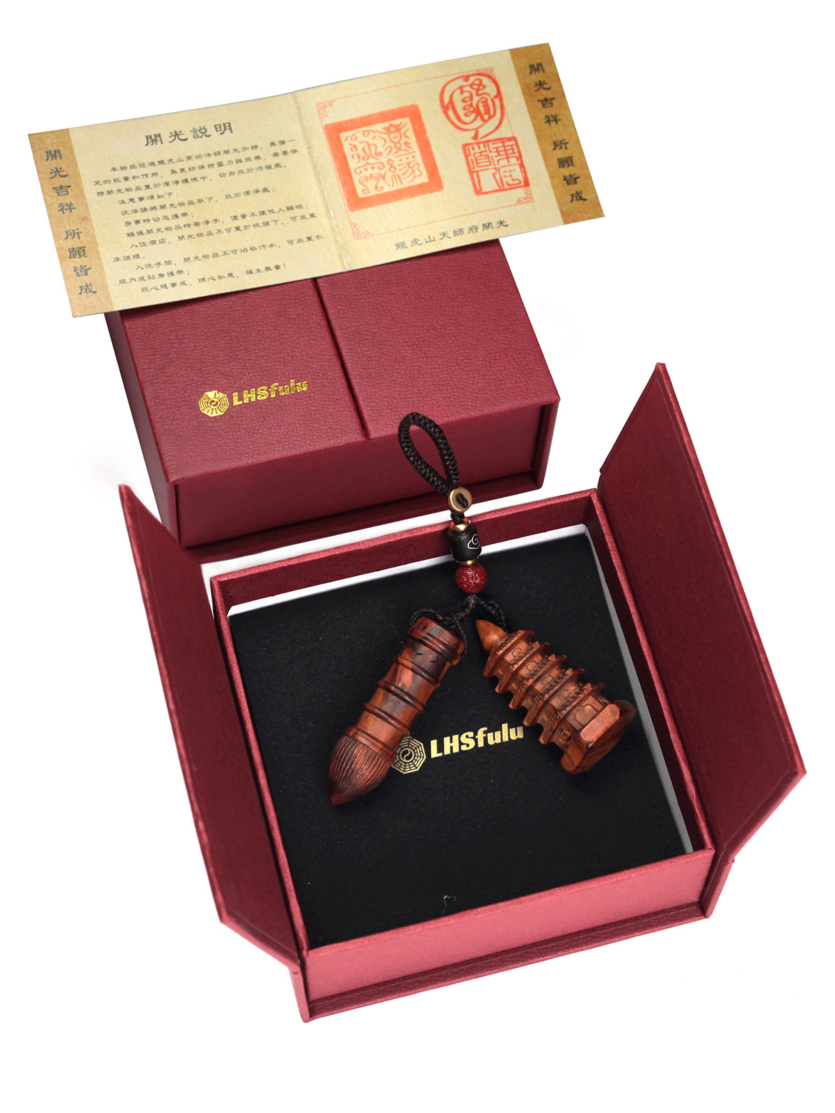 From the Zhengyi lineage of Longhu Mountain, inheriting a thousand-year spiritual tradition, we now condense the dual fortunes of Heaven and Earth—the wisdom of Wenchang and the wealth of the God of Fortune—into this 'Dual-Luck Key'.
