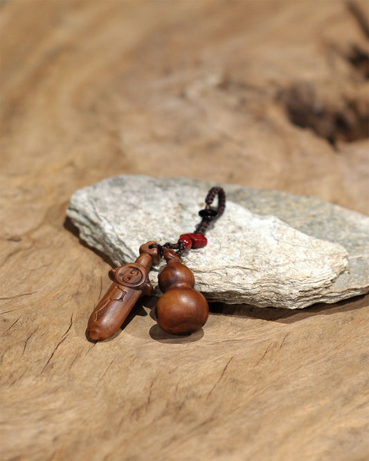 this is a creation that gathers the great power of Heaven, Earth, and Nature. Crafted from meticulously selected 100-year-old thunderstruck jujube wood, which carries the energy of both a century of time and the power of lightning, the secret 'Five Thunders Seal-Talisman' is carved into its foundation of ultimate-yang and unyielding energy, perfectly merging the divine power of nature with the secret rites of the Tao.