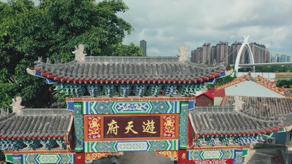 天師府祕製｜桃花灼灼洛神珠天然桃夭粉水晶長串-火五行能量